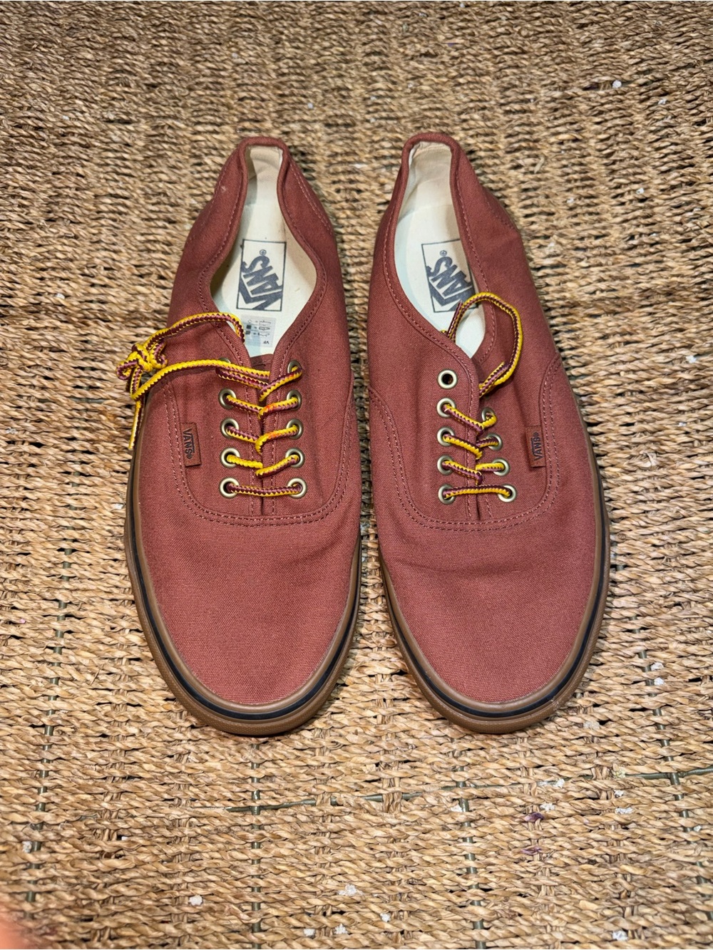 Vans authentic gumsole sequoia boot lace